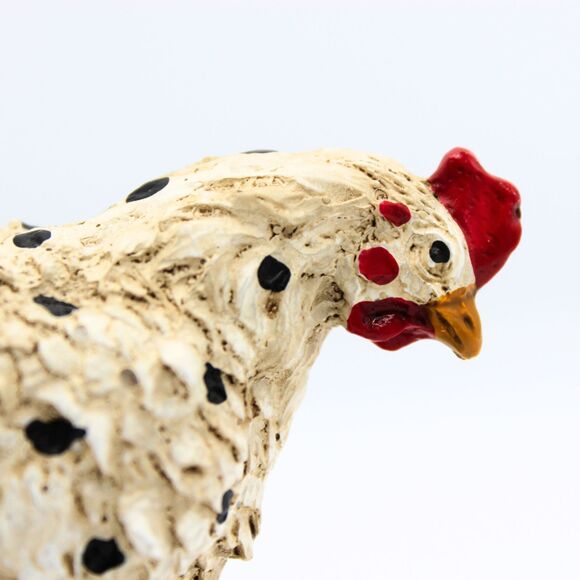 Vintage Chicken Hen Figurine Country Kitchen Home Decor Farmhouse Charm 4" Tall - Picture 2 of 6